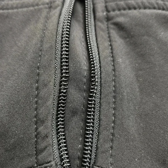 Mitsubishi Fleece Jacket Spring Coat Black  Men‎ - Picture 3 of 5